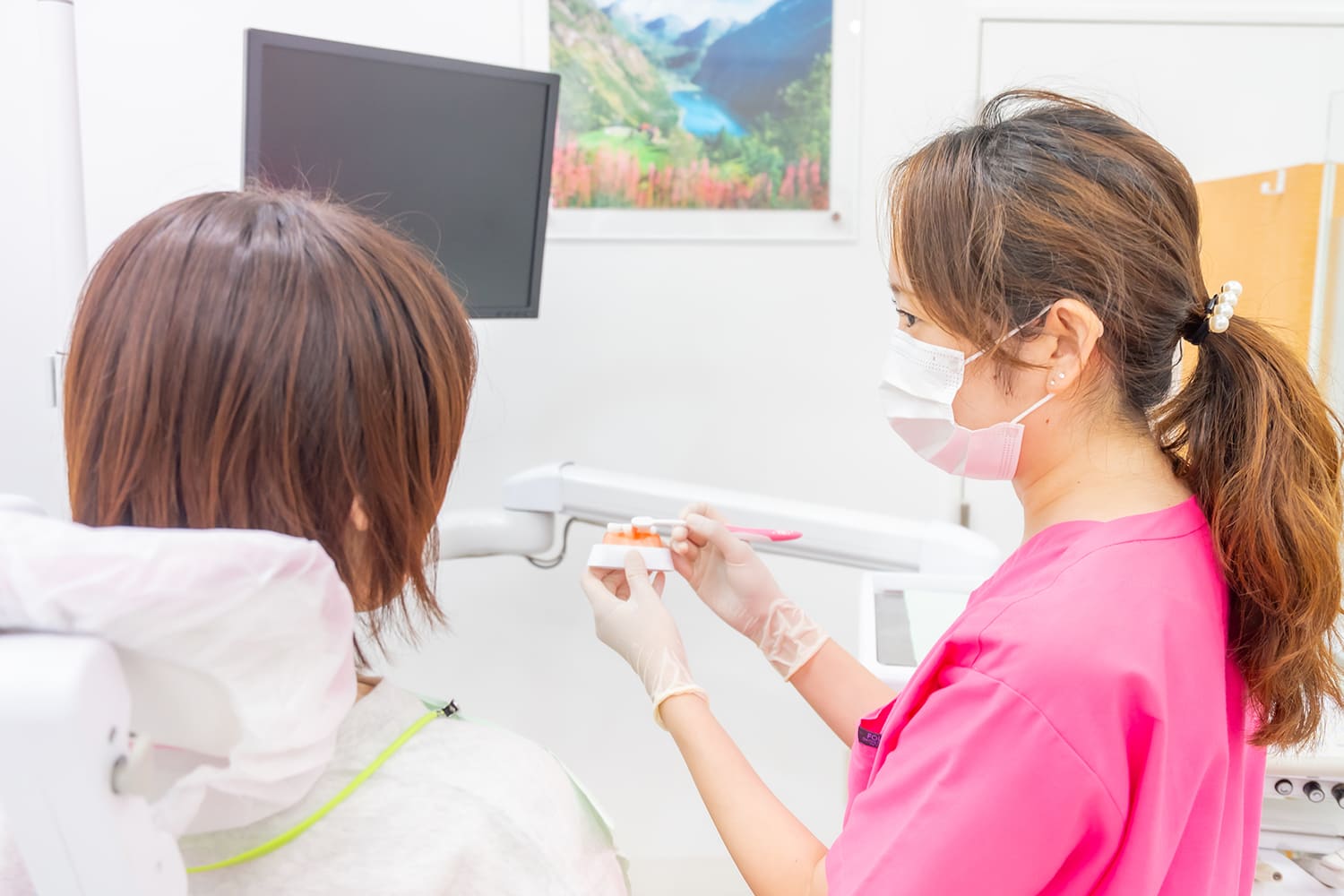 ブラッシング指導